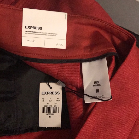 New express tie linen shorts - Picture 4 of 5